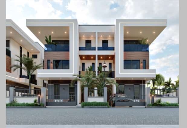 4 bedroom semidetached duplex with BQ